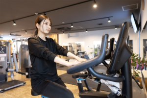 岡山市の女性専用ジムビトレの店内画像